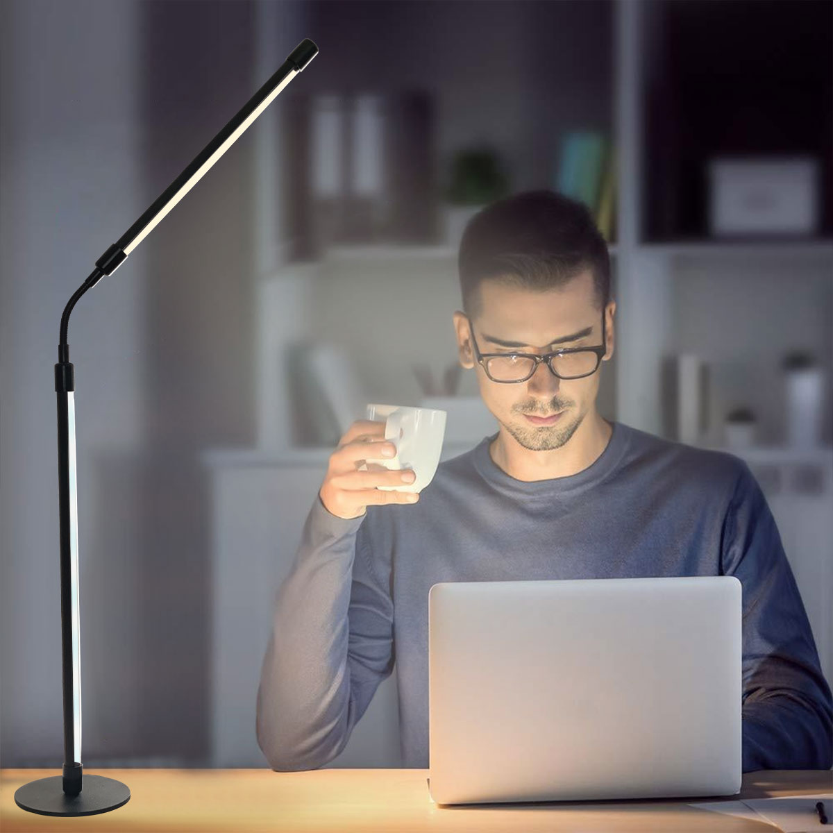 Rgb Desk Lamp Smart - Akıllı Rgb Renk Değiştiren Led Masa