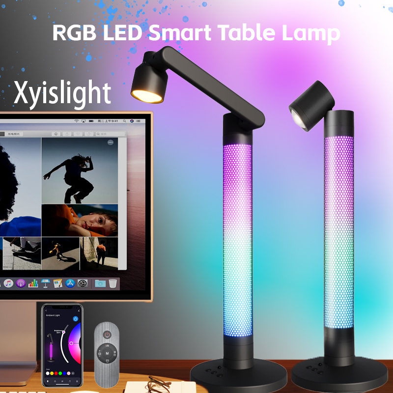 Rgb Desk Lamp Smart - Akıllı okuma masası lamba Tuya RGB