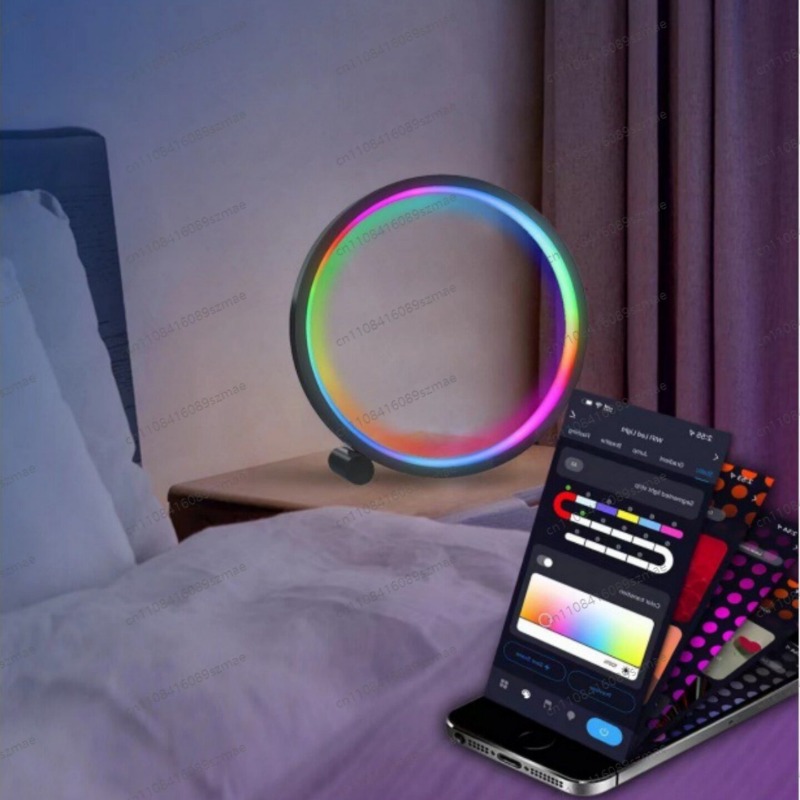 Rgb Desk Lamp Smart - RGB Masaüstü Ortam Işığı Yaratıcı Akıllı