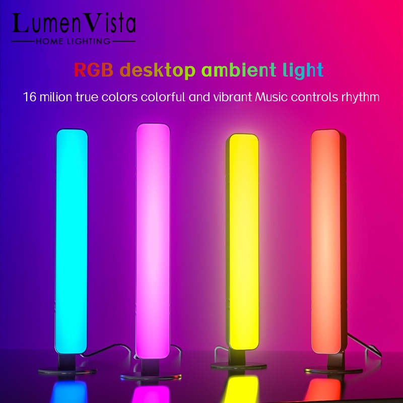 Rgb Desk Lamp Smart - Akıllı Tuya RGB Oyun Atmosfer Lambası