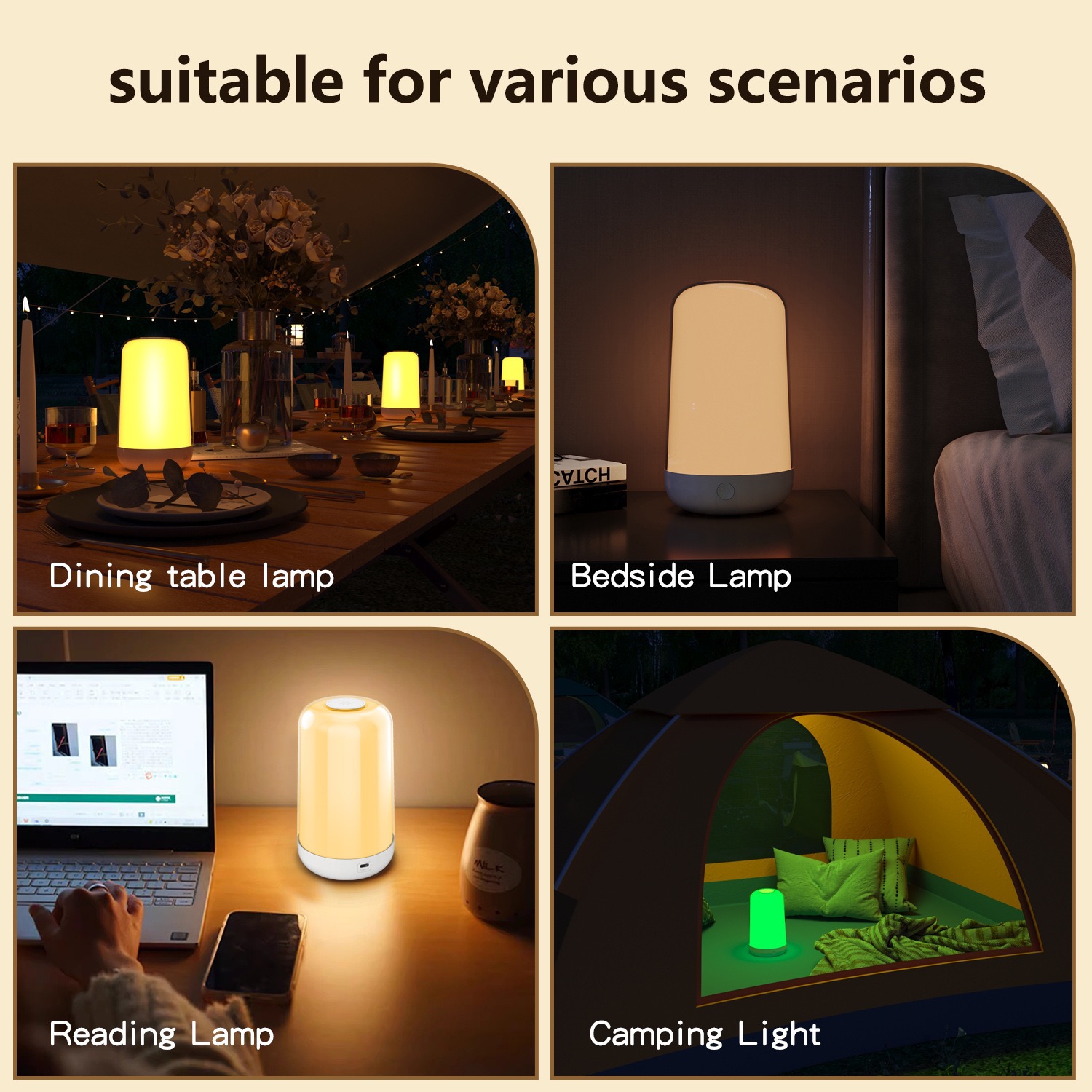 Akıllı Dokunmatik Masa Lambası - Rgb Desk Lamp Smart incelemesi ve fiyatı
