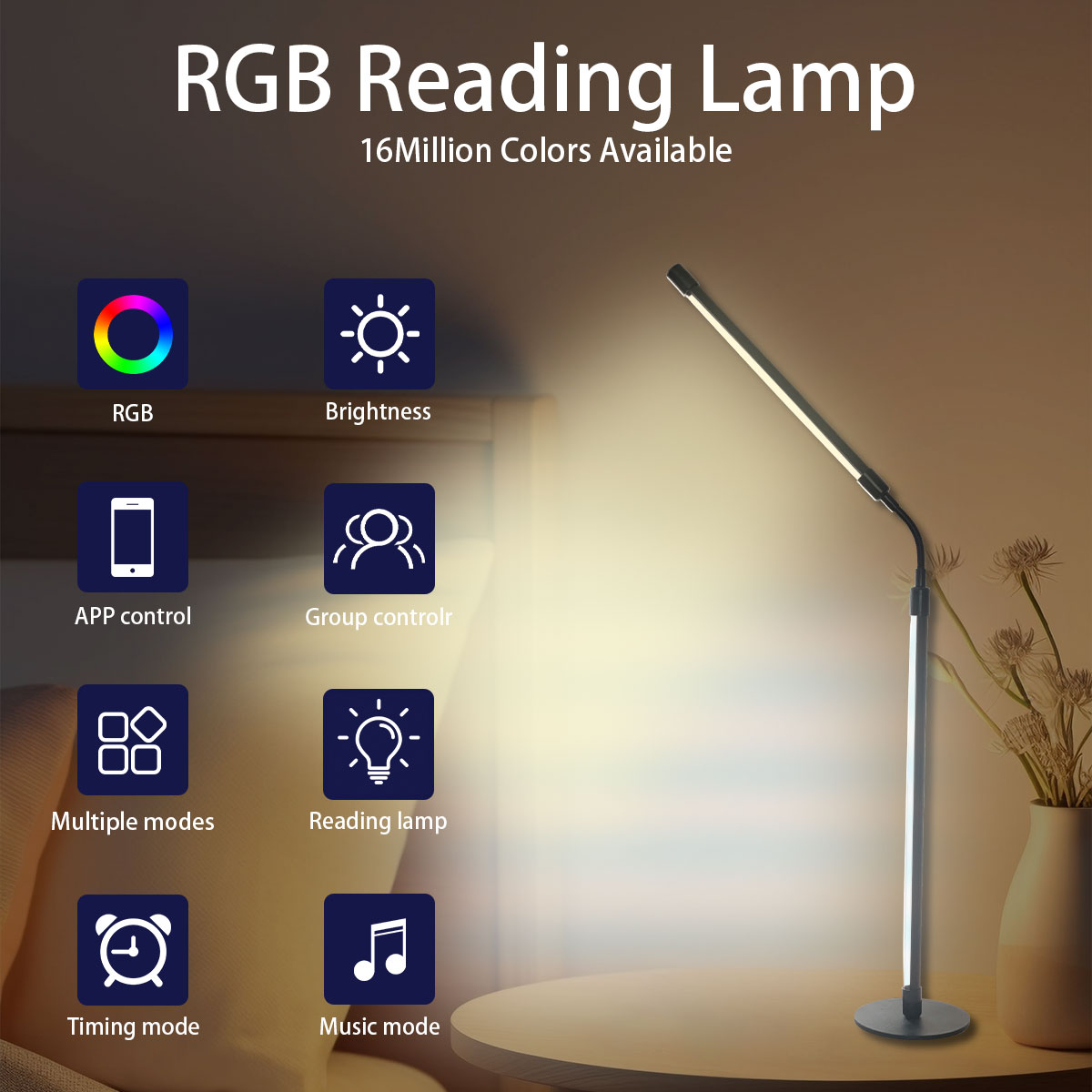 Akıllı Rgb Renk Değiştiren Led - Rgb Desk Lamp Smart incelemesi ve fiyatı