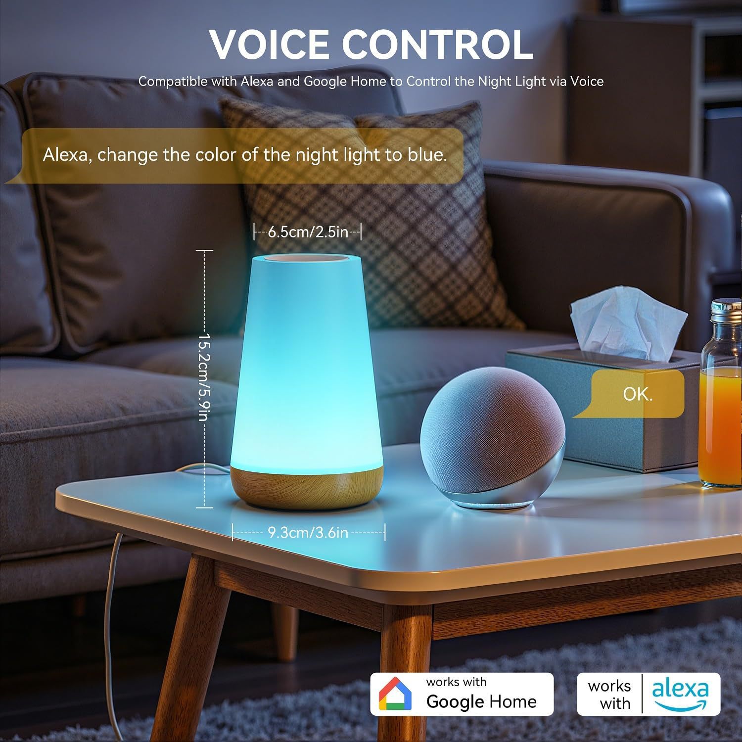 USB Şarjlı Tuya WiFi Akıllı Ma - Rgb Desk Lamp Smart incelemesi ve fiyatı
