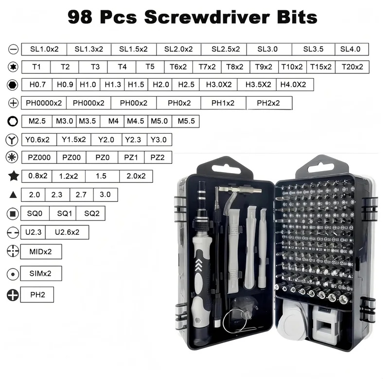 115'i 1 Arada Hassas Tornavida - Electronics Repair Gadgets incelemesi ve fiyatı