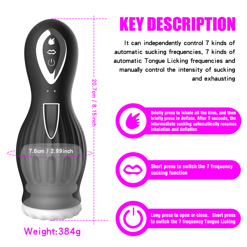 Otomatik emme dil yalama erkek - Electronics Gadgets For Women incelemesi ve fiyatı
