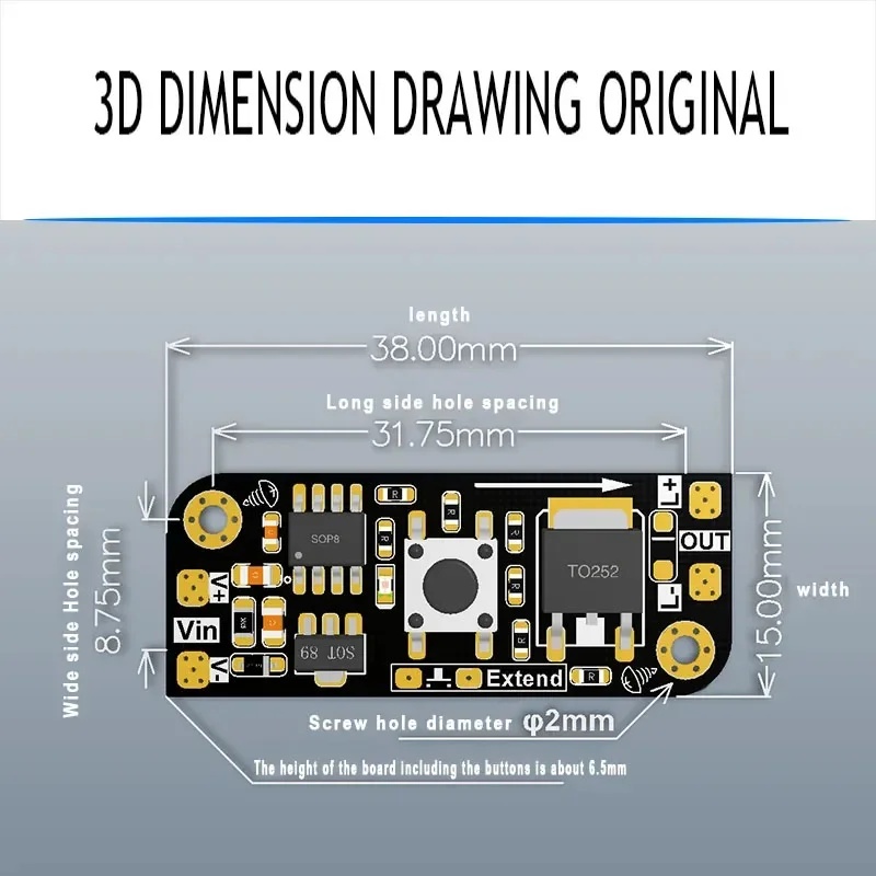 Mikro Düğme Karartma Kartı Ana - Electronics & Tech Gadgets incelemesi ve fiyatı