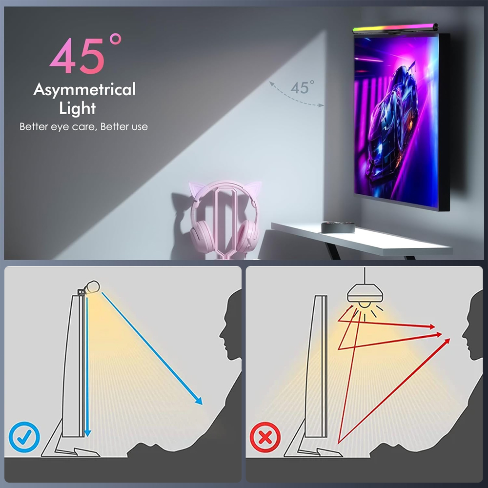 RGB Akıllı Wifi Monitör Işık Ç - Rgb Desk Lamp Smart incelemesi ve fiyatı