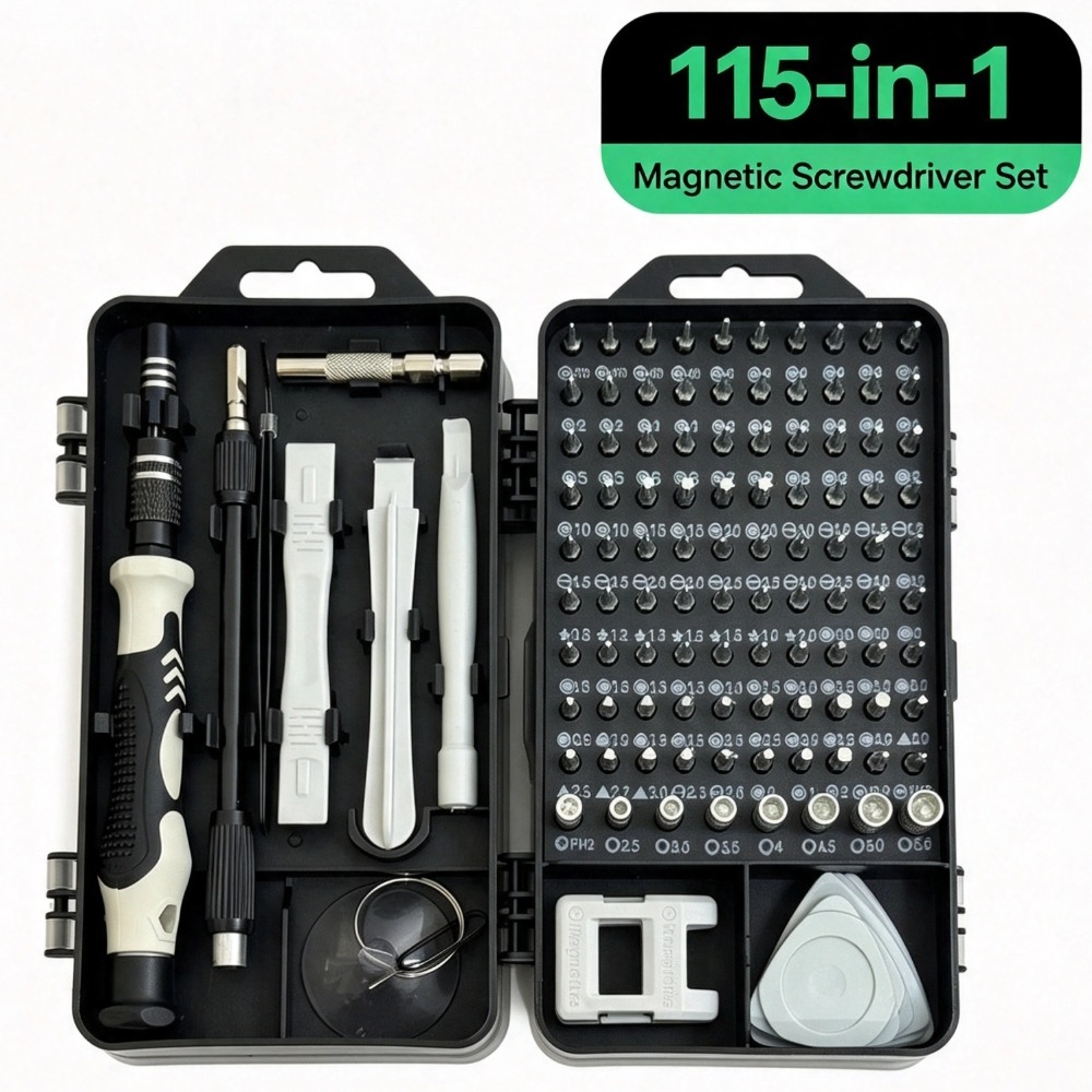 115'i 1 Arada Hassas Tornavida - Electronics Repair Gadgets incelemesi ve fiyatı