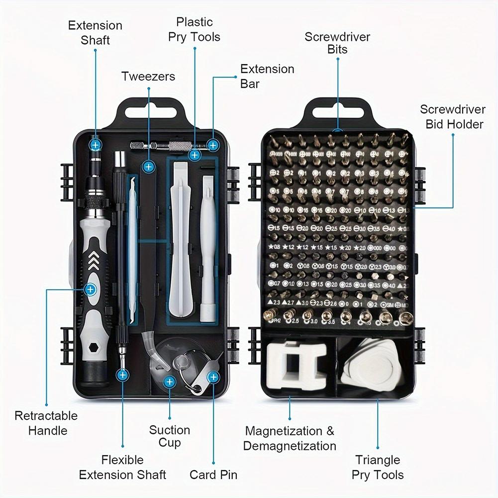 115'i 1 Arada Hassas Tornavida - Electronics Repair Gadgets incelemesi ve fiyatı