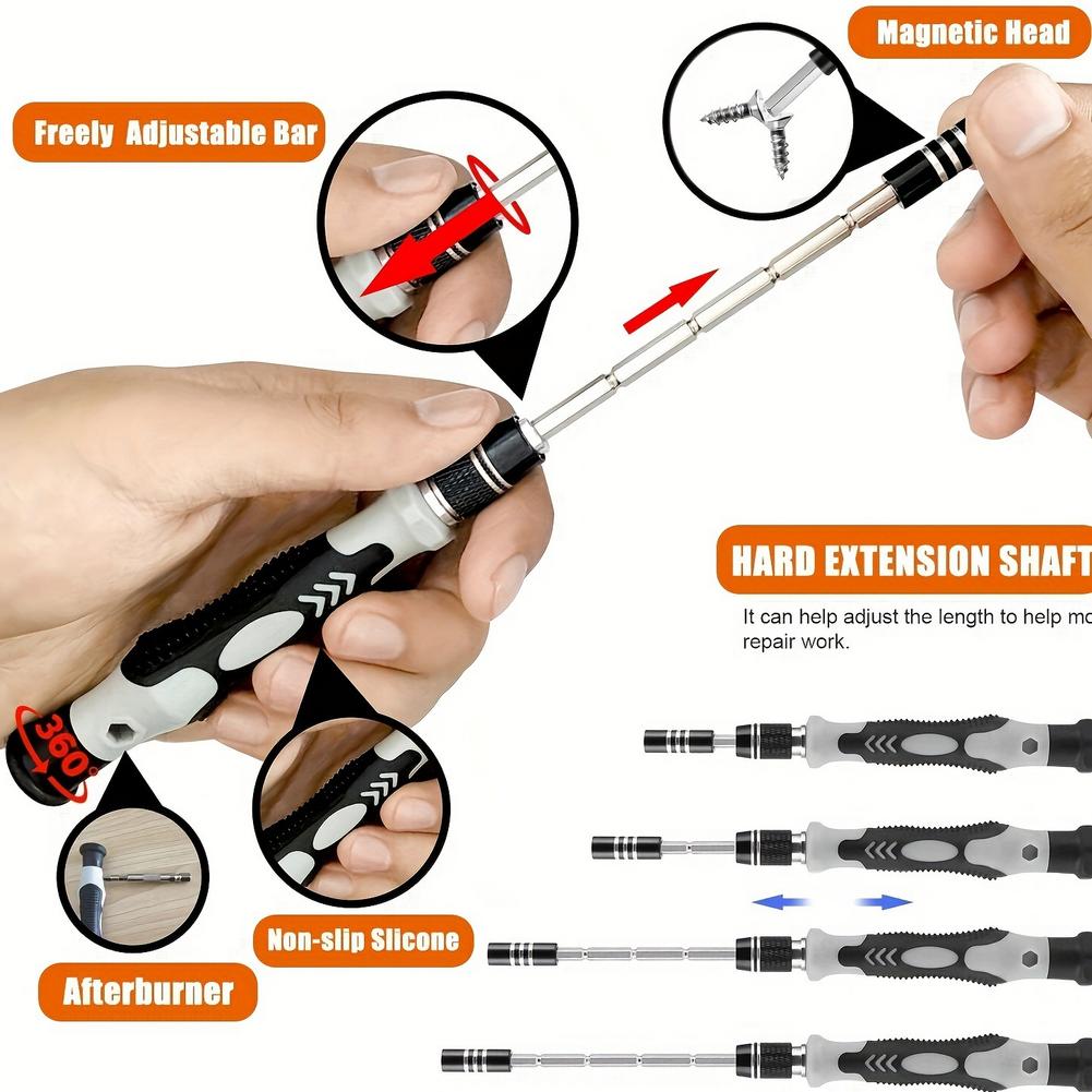 115'i 1 Arada Hassas Tornavida - Electronics Repair Gadgets incelemesi ve fiyatı