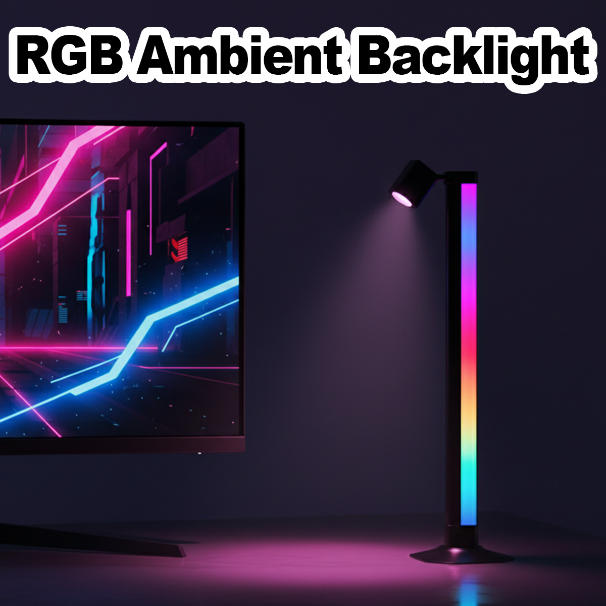 Akıllı Işık Çubuğu LED RGB Müz - Rgb Desk Lamp Smart incelemesi ve fiyatı
