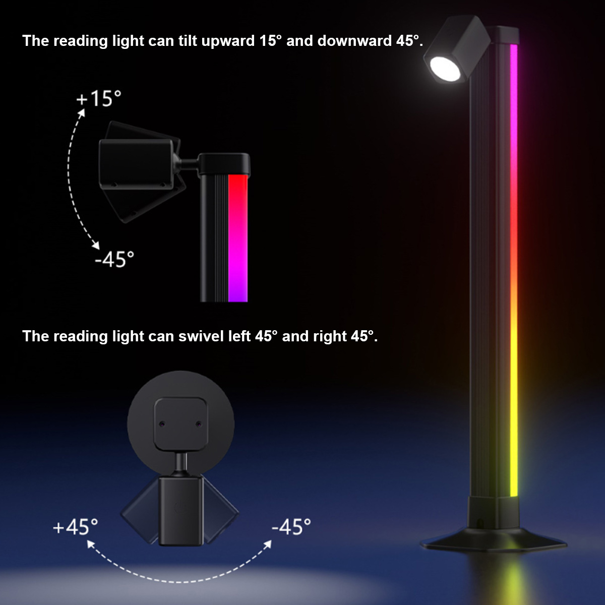 Akıllı Işık Çubuğu LED RGB Müz - Rgb Desk Lamp Smart incelemesi ve fiyatı